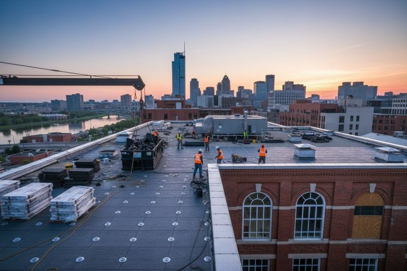 Church Roof Replacement detail
